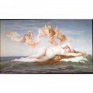 Birth of Venus by Cabanel - 24x18 Inch Rolled Canvas Wall Art Print