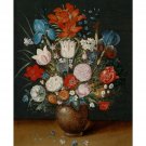 Bouquet of flowers in a vase (private collection) - 24x18 Inch Rolled Canvas Wall Art Print Bouquet of flowers in a vase (private collection) - 24x18 Inch Rolled Canvas Wall Art Print