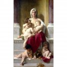 Charity - 24x18 Inch Rolled Canvas Wall Art Print