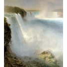Church - Niagra Falls from the American side - 24x18 Inch Rolled Canvas Wall Art Print