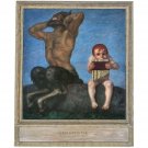 Dissonance by Franz von Stuck - 24x18 Inch Rolled Canvas Wall Art Print