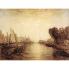 East Cowes Castle by Joseph Mallord Turner - 24x18 Inch Rolled Canvas Wall Art Print