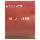 Edward Ruscha - Hollywood is a Verb - 24x18 Inch Rolled Canvas Wall Art Print