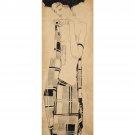 Egon Schiele - Girl standing - 24x18 Inch Rolled Canvas Wall Art Print