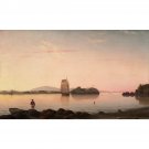 Fitz Henry Lane - Owls Head, Penobscot Bay Maine - 24x18 Inch Rolled Canvas Wall Art Print Fitz Henry Lane - Owls Head, Penobscot Bay Maine - 24x18 Inch Rolled Canvas Wall Art Print