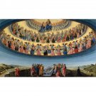 Francesco Botticini - The Assumption of the Virgin - 24x18 Inch Rolled Canvas Wall Art Print