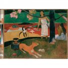 Gauguin, Paul - Pastorales Tahitiennes - 24x18 Inch Rolled Canvas Wall Art Print