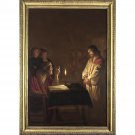 Gerrit van Honthorst - Christ before the High Priest - 24x18 Inch Rolled Canvas Wall Art Print Gerrit van Honthorst - Christ before the High Priest - 24x18 Inch Rolled Canvas Wall Art Print