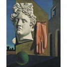 Giorgio de Chirico - The Song of Love - 24x18 Inch Rolled Canvas Wall Art Print