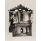 Gordon Matta-Clark - Splitting - 24x18 Inch Rolled Canvas Wall Art Print