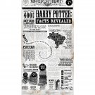 Harry Potter Facts - 24x18 Inch Rolled Canvas Wall Art Print