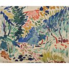 Henri Matisse - Landscape at Collioure - 24x18 Inch Rolled Canvas Wall Art Print