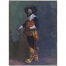 Henri Matisse - The Musketeer - 24x18 Inch Rolled Canvas Wall Art Print