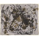 Jackson Pollock - Untitled (3) - 24x18 Inch Rolled Canvas Wall Art Print