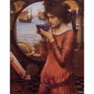 John William Waterhouse Destiny - 24x18 Inch Rolled Canvas Wall Art Print