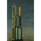 Hyphen - 24x18 Inch Rolled Canvas Wall Art Print