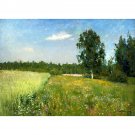 LEVITAN Isaak - Leto (Summer) - 24x18 Inch Rolled Canvas Wall Art Print