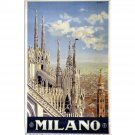 Milano - 24x18 Inch Rolled Canvas Wall Art Print Milano - 24x18 Inch Rolled Canvas Wall Art Print