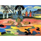 Mohana no Atua by Gauguin - 24x18 Inch Rolled Canvas Wall Art Print