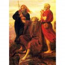 Moses, supported by Aaron and Hur, is praying for victory, 1871 - 24x18 Inch Rolled Canvas Wall Art Moses, supported by Aaron and Hur, is praying for victory, 1871 - 24x18 Inch Rolled Canvas Wall Art