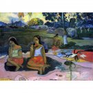Nave Nave Moe by Gauguin - 24x18 Inch Rolled Canvas Wall Art Print