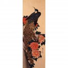 Peacock and peony by Hiroshige - 24x18 Inch Rolled Canvas Wall Art Print
