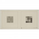 Drawing Series III 2314 A & B - 24x18 Inch Rolled Canvas Wall Art Print