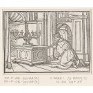 Solomon prays for wisdom. 1538 - 24x18 Inch Rolled Canvas Wall Art Print Solomon prays for wisdom. 1538 - 24x18 Inch Rolled Canvas Wall Art Print