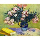 Still Life with Oleander by Van Gogh - 24x18 Inch Rolled Canvas Wall Art Print Still Life with Oleander by Van Gogh - 24x18 Inch Rolled Canvas Wall Art Print
