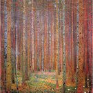 Tannenwald I by Klimt - 24x18 Inch Rolled Canvas Wall Art Print Tannenwald I by Klimt - 24x18 Inch Rolled Canvas Wall Art Print