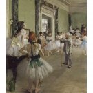 The Ballet Class by Degas - 24x18 Inch Rolled Canvas Wall Art Print The Ballet Class by Degas - 24x18 Inch Rolled Canvas Wall Art Print