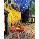 The Cafe Terrace on the Place du Forum Arles at Night - 24x18 Inch Rolled Canvas Wall Art Print The Cafe Terrace on the Place du Forum Arles at Night - 24x18 Inch Rolled Canvas Wall Art Print