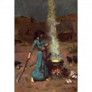 The magic circle - 24x18 Inch Rolled Canvas Wall Art Print