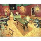 The Night Cafe on Place Lamartine in Arles by Van Gogh - 24x18 Inch Rolled Canvas Wall Art Print The Night Cafe on Place Lamartine in Arles by Van Gogh - 24x18 Inch Rolled Canvas Wall Art Print