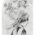 The nurse by Degas - 24x18 Inch Rolled Canvas Wall Art Print The nurse by Degas - 24x18 Inch Rolled Canvas Wall Art Print