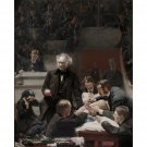 Thomas Eakins - Portrait of Dr. Samuel Gross - 24x18 Inch Rolled Canvas Wall Art Print Thomas Eakins - Portrait of Dr. Samuel Gross - 24x18 Inch Rolled Canvas Wall Art Print