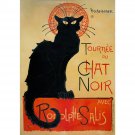 Tournee du Chat Noir - 24x18 Inch Rolled Canvas Wall Art Print