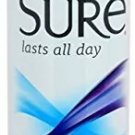 2 Pack Sure Anti-Perspirant Deodorant Aerosol Spray Regular Scent 6oz Each