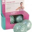 EVER READY HOT & COLD MASSAGE BALL SET FOR DEEP TISSUE MUSCLE RELIEF