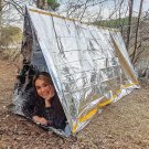 Ever Ready First Aid Emergency Mylar Thermal Survival Camping Tent for 2 Adults
