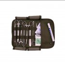 Elite First Aid Surgical Kit With Military Molle Compatible Pouch + REFILL