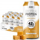 Slate Milk -Ultra Protein Shake-Salted Caramel-42g Protein,1g Sugar,180 Calories,