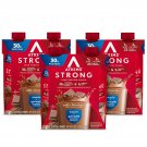 Atkins Strong High Protein Shake, Milk Chocolate, 30g Protein, 7g Prebiotic Fiber,