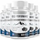 (5 Pack) Gold Performance for Men Advanced Formula Vitamin Supplement 300 Caps