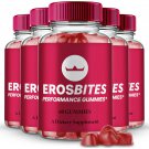 (5 Pack) Eros Bites Men Gummies, Erosbites Advanced Male Performance Gummies