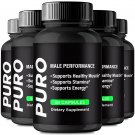 (5 Pack) Puro Men Capsules, Advanced Maximum Strength Male Performance Pills