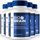 Bio Brain Capsules, Official Supplement for Brain Health & Memory (5 Pack)