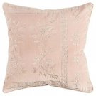 20"x20" Oversize Poly Filled Solid Square Throw Pillow Cover Blush
