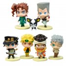 5Pcs Anime JoJo's Bizarre Adventure Figure Kujo Jotaro Star Platinum Iggy Polnareff Kakyoin Tenmei