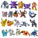 20Pcs 8-10 CM Pokemon Big Figure Pikachu Charizard Arceus Model Toys Children's Christmas Gift